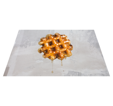 Tischsets originell golden sirup waffel - TenStickers