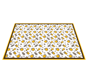 Tischsets originell mit craft beer motiven - TenStickers