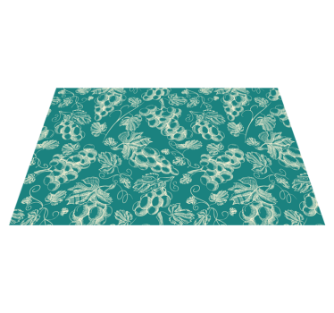 Tischset textur mit weinrebenmuster - TenStickers