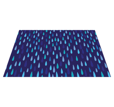 Tischset textur mit tropfenmuster - TenStickers