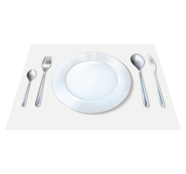 Tischset modern elegante tischgestaltung - TenStickers