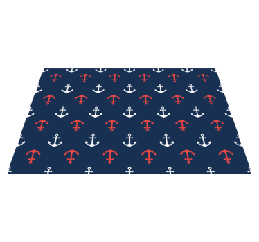 Tischsets originell maritimes ankerdesign - TenStickers