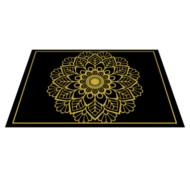 Tischset elegant mit anmutigem botanischen design - TenStickers