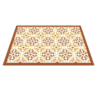 Tischset textur mit elegantem geometrischen muster - TenStickers