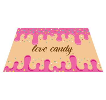 Tischsets originell süße leckereien inspiration - TenStickers
