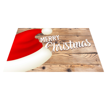 Platzset Weihnachten Frohe weihnachtstexte - TenStickers