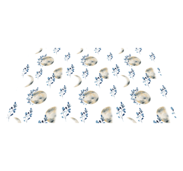 Tischsets originell mit himmlischen mondmustern - TenStickers