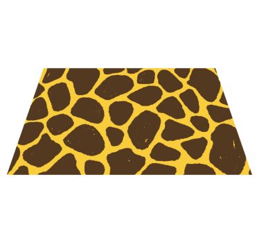 Tischsets originell im giraffenmuster - TenStickers