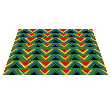 Platzset Textur Bunte afrikanische stammes - TenStickers