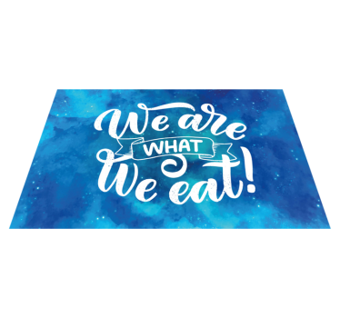Tischset text mit inspirierenden zitaten - TenStickers