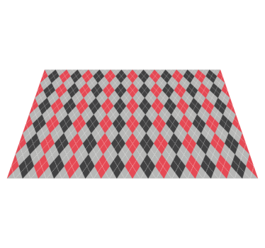 Tischset textur geometrisches rautenmuster - TenStickers