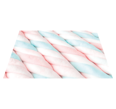 Tischsets originell aus verzwirntem zuckerwatte baumwolle - TenStickers