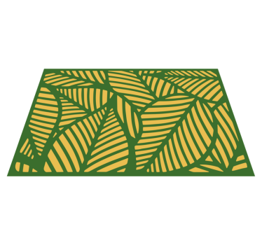 Tischsets originell Dschungelthema mit baum - TenStickers