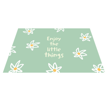 Tischsets originell mit gänseblümchen-motiv - TenStickers