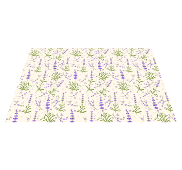 Tischset textur lavendelblütenmuster - TenStickers