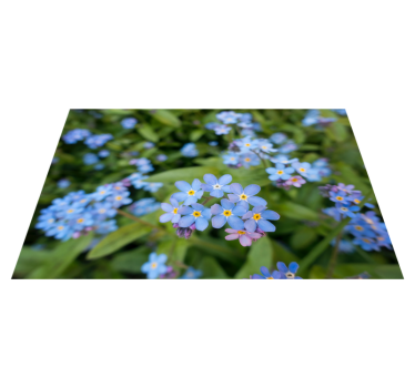Tischsets originell zartes blumenarrangement - TenStickers