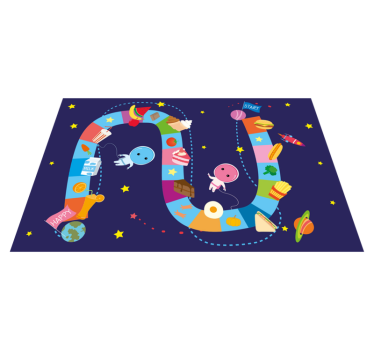 Kinder Tischset Weltraum-food-spiel für kinder kids - TenStickers