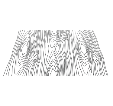 Tischset textur holzmaserung - TenStickers