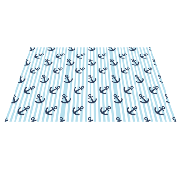 Tischsets originell mit maritimem anker-motiv - TenStickers