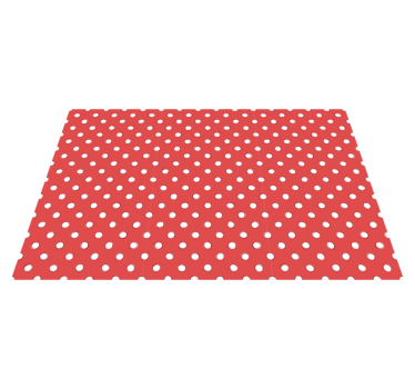 Tischsets originell mit punkten design - TenStickers