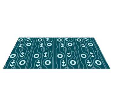 Tischsets originell mit maritimem ankerdesign - TenStickers