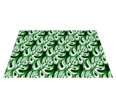 Tischsets originell mit üppigem blättermotiv - TenStickers
