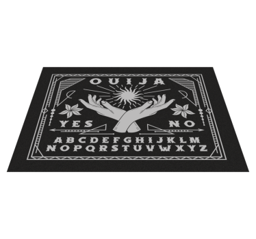 Tischset text ouija brett hände - TenStickers