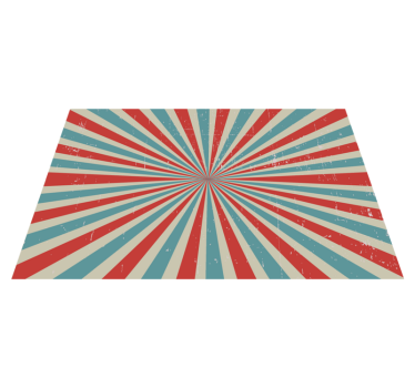 Tischsets originell mit mutigem spiraldesign - TenStickers