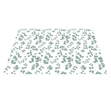 Tischset textur eukalyptusblatt muster - TenStickers