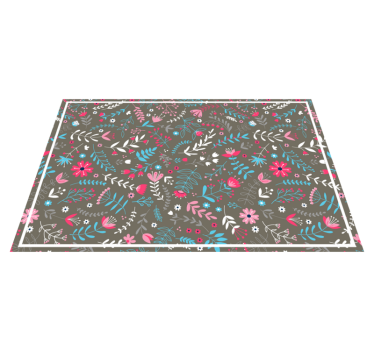 Tischset textur botanischer struktur-finish - TenStickers