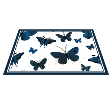 Tischsets originell mit schmetterlingsmuster kunst - TenStickers