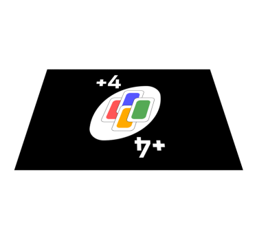 Tischsets originell im design von kartenspielen - TenStickers