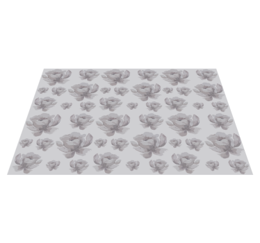 Tischset textur mit blumenmuster oberfläche - TenStickers