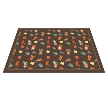 Tischset kinder mit tiermotiv - TenStickers