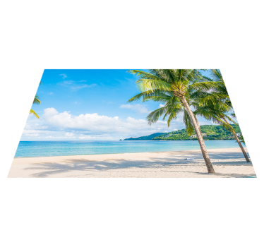 Tischsets originell traumstrand tropisch - TenStickers