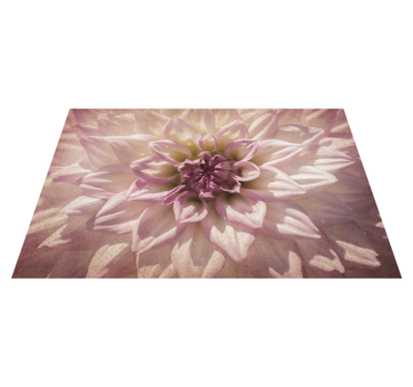 Tischsets originell zarte blumenmuster - TenStickers
