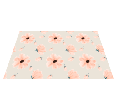 Tischsets originell florales tischarrangement - TenStickers
