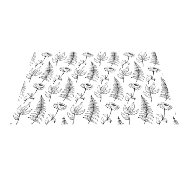 Tischset textur botanischer druck hintergrund - TenStickers