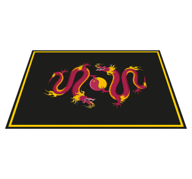 Tischsets originell mit drachenmuster - TenStickers