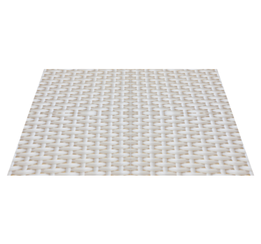 Platzset Textur Weißer rattan-effekt - TenStickers