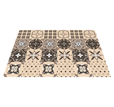 Tischset textur mit schickem muster - TenStickers