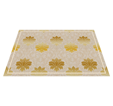 Tischset textur eleganter blumenhintergrund - TenStickers