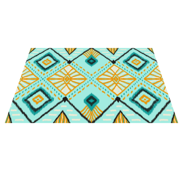 Tischset textur mit abstraktem geometrischen muster - TenStickers