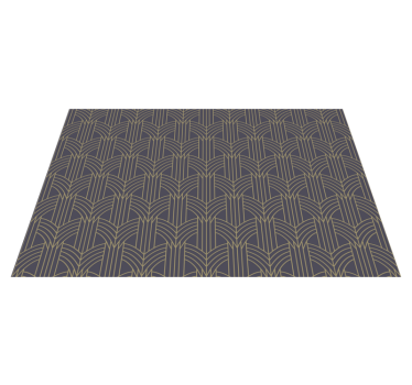 Tischset elegant Geo-muster im "art deco"-stil - TenStickers