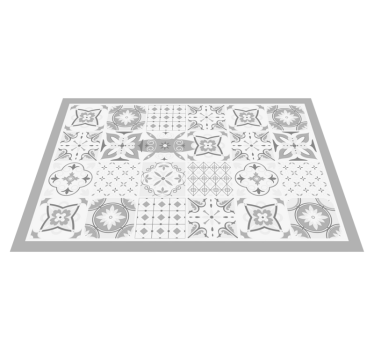 Tischset textur elegante monochrome muster - TenStickers