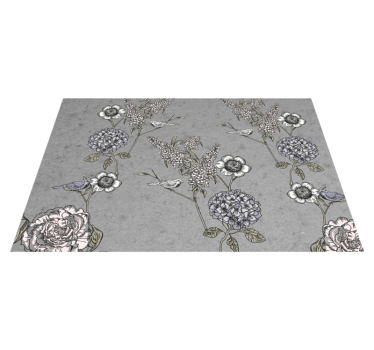 Tischsets originell mit botanischem akzent - TenStickers