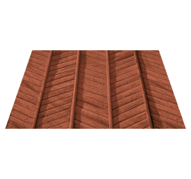 Tischset textur fischgrät holz muster - TenStickers