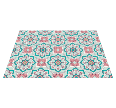 Tischsets originell im floralen illustrationsstil - TenStickers