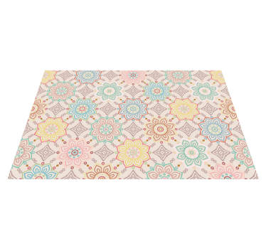 Tischsets originell mit lebhaftem botanischen druck - TenStickers