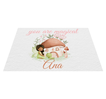 Tischset mit Namen du bist magisch - TenStickers